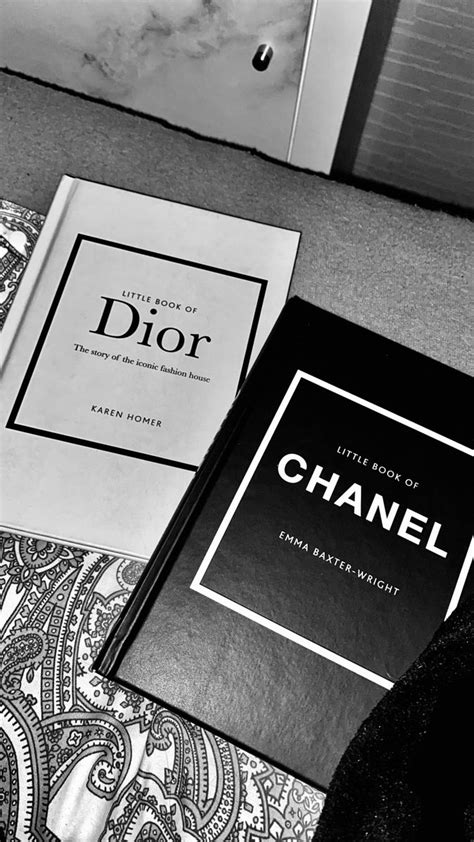 black the little book of chanel|little book of dior.